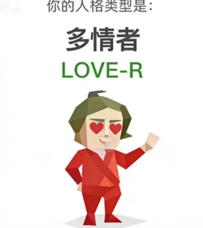 LOVE-R（多情者）人格海報